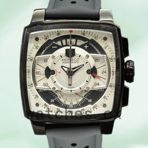 Tag Heuer Monaco 43mm Men MonacoWAR-003 White Dial Quartz