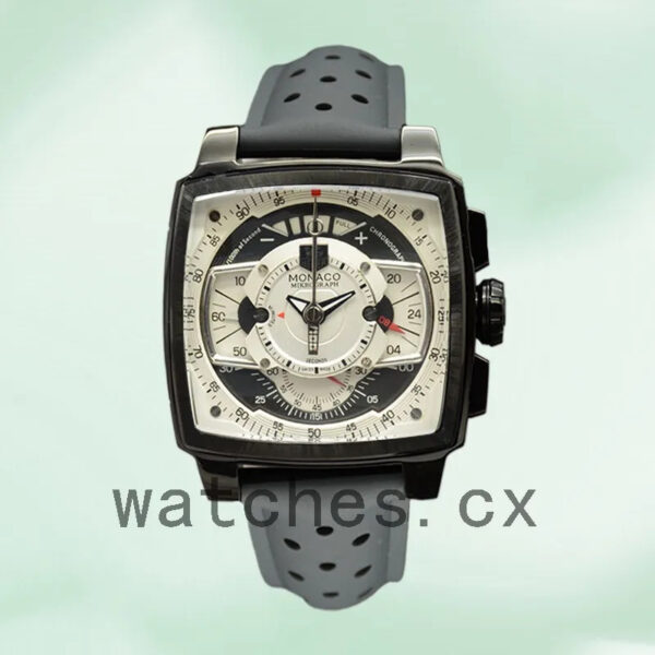 Tag Heuer Monaco 43mm Men MonacoWAR-003 White Dial Quartz - Image 2