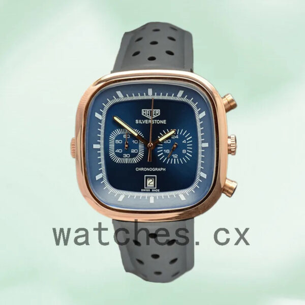 Tag Heuer Silverstone 43mm SilverstoneBLSR-002 Men Quartz Rose Gold-tone - Image 2