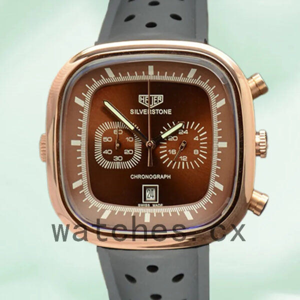 Tag Heuer Silverstone 43mm SilverstoneBRSR-001 Men Rubber Band Quartz