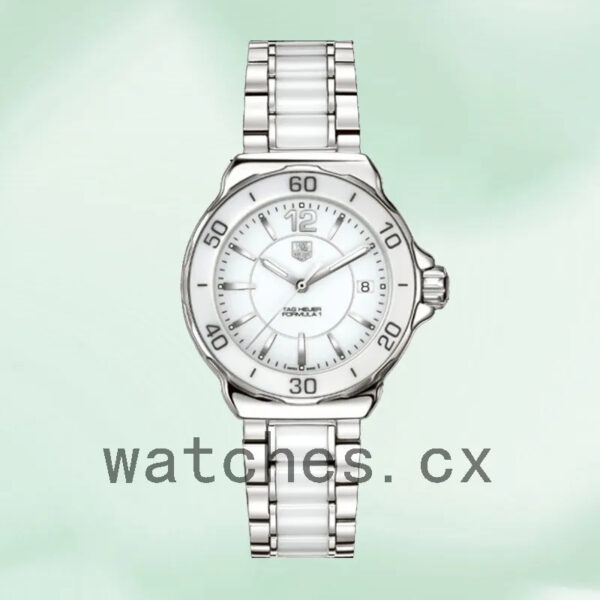 Tag Heuer Formula 1 Ladies 38mm WAH1211.BA0861 Quartz White Dial - Image 2