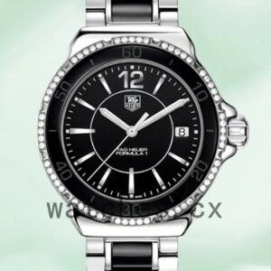 Tag Heuer Formula 1 WAH1212.BA0859 Ladies 38mm Black Dial Silver-tone