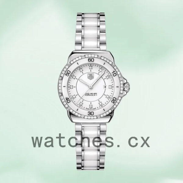 Tag Heuer Formula 1 WAH1313.BA0868 Ladies 38mm White Dial - Image 2
