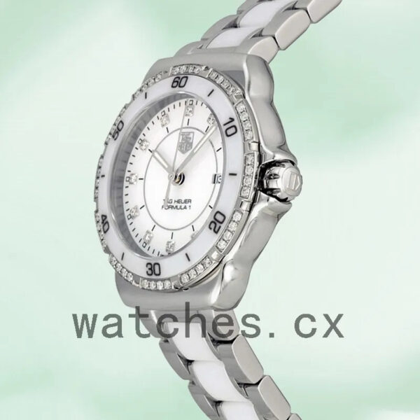 Tag Heuer Formula 1 WAH1313.BA0868 Ladies 38mm White Dial - Image 4