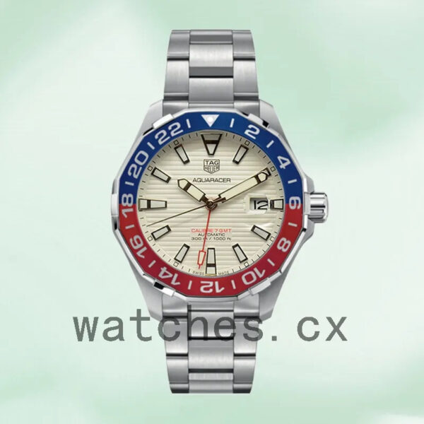Tag Heuer Aquaracer Men 43mm WAY201F-001 White Dial Silver-tone - Image 2