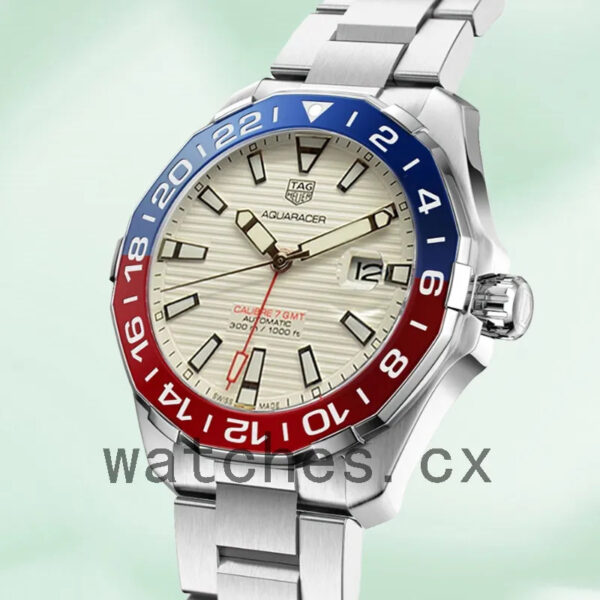 Tag Heuer Aquaracer Men 43mm WAY201F-001 White Dial Silver-tone - Image 3