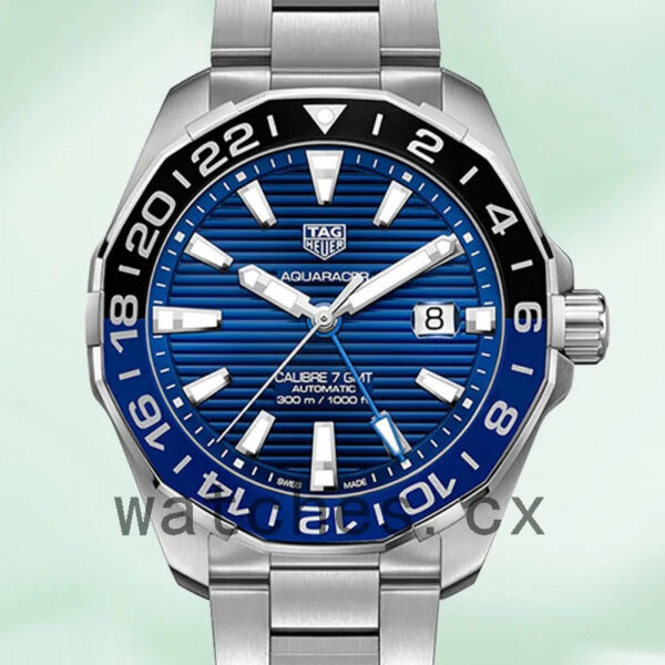 Tag Heuer Aquaracer 43mm WAY201T.BA0927 Men Automatic Silver-tone