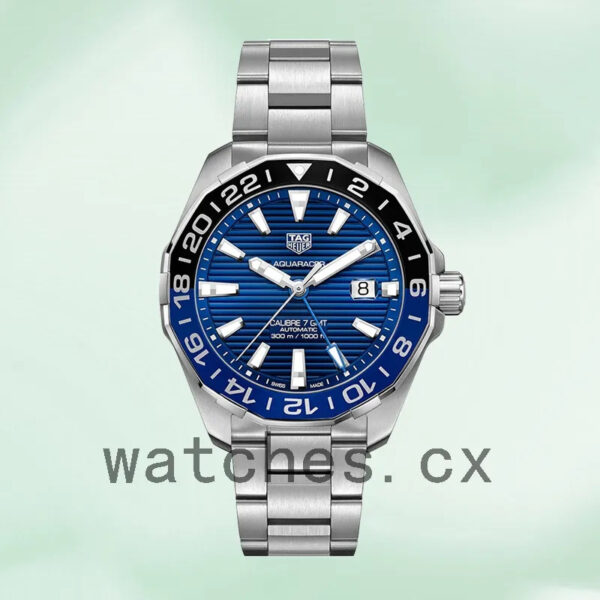 Tag Heuer Aquaracer 43mm WAY201T.BA0927 Men Automatic Silver-tone - Image 2
