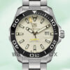 Tag Heuer Aquaracer 43mm WAY211A-001 Men Silver-tone White Dial