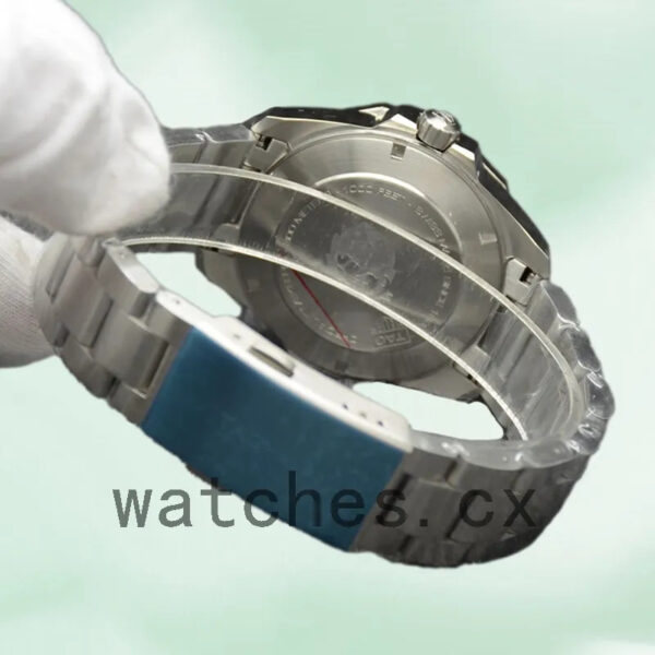 Tag Heuer Aquaracer 43mm WAY211A-001 Men Silver-tone White Dial - Image 4