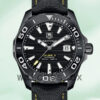 Tag Heuer Aquaracer Men 43mm WAY218A.FC6362 Black Dial