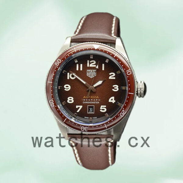 Tag Heuer Autavia WBE5114-001 43mm Men Silver-tone - Image 2