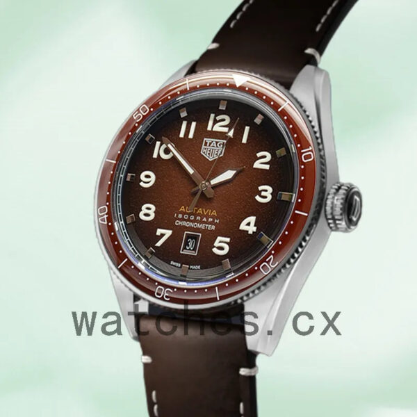 Tag Heuer Autavia WBE5114-001 43mm Men Silver-tone - Image 3