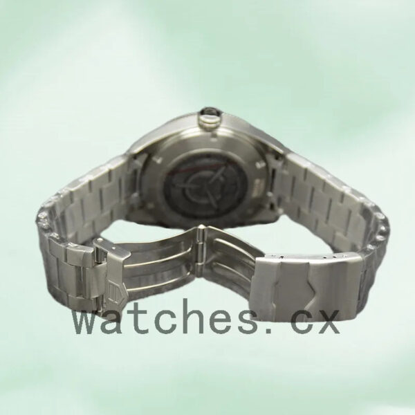 Tag Heuer Autavia 43mm WBE5114-002 Men Bracelet Silver-tone - Image 4