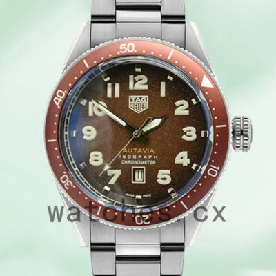 Tag Heuer Autavia Men WBE5114-003 43mm Automatic Silver-tone