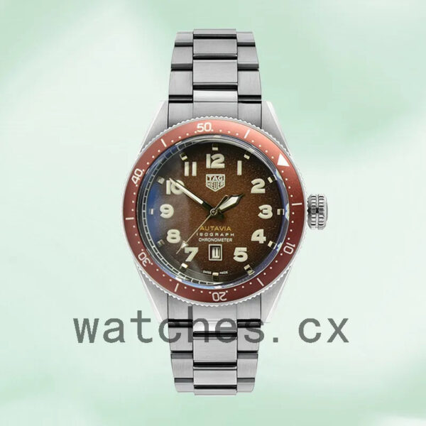 Tag Heuer Autavia Men WBE5114-003 43mm Automatic Silver-tone - Image 2