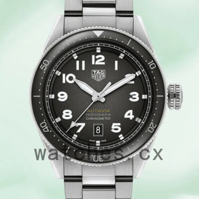 Tag Heuer Autavia Men WBE5114.EB0173 43mm Grey Dial