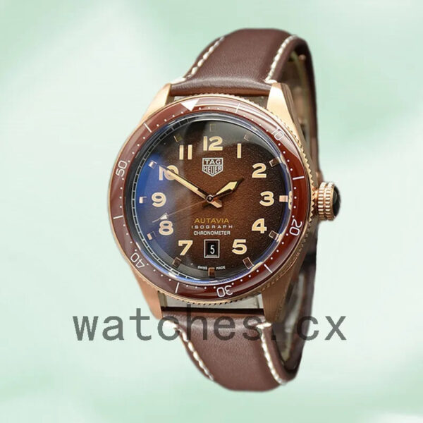 Tag Heuer Autavia 43mm Men WBE5191.FC8276-001 Automatic - Image 2