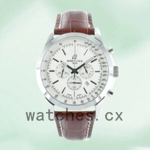 Breitling Transocean Chronograph 46mm Men’s TransoceanW011 White Dial Strap Replica Watches