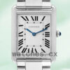 Cartier Tank Solo Ladies/Men’s W5200014 27mm/36mm Quartz Silver-tone Replica Watches