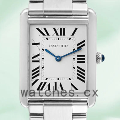 Cartier Tank Solo Ladies/Men’s W5200014 27mm/36mm Quartz Silver-tone Replica Watches