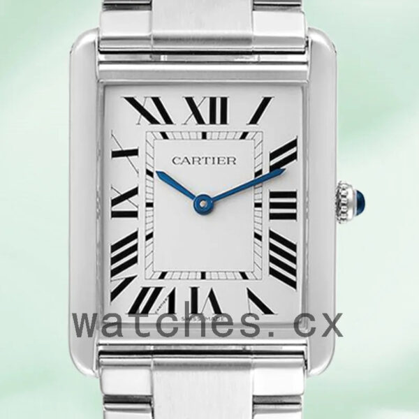 Cartier Tank Solo Ladies/Men’s W5200014 27mm/36mm Quartz Silver-tone Replica Watches