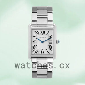 Cartier Tank Solo Ladies/Men’s W5200014 27mm/36mm Quartz Silver-tone Replica Watches