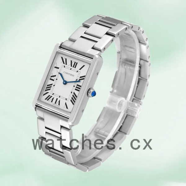 Cartier Tank Solo Ladies/Men’s W5200014 27mm/36mm Quartz Silver-tone Replica Watches