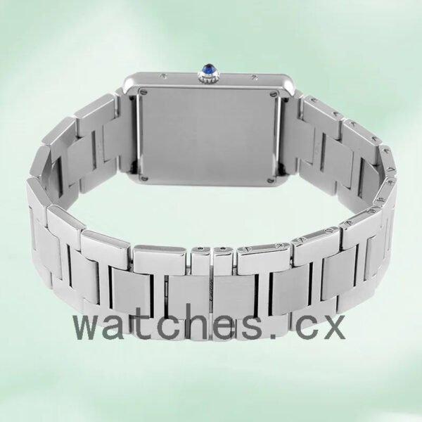 Cartier Tank Solo Ladies/Men’s W5200014 27mm/36mm Quartz Silver-tone Replica Watches - Image 4