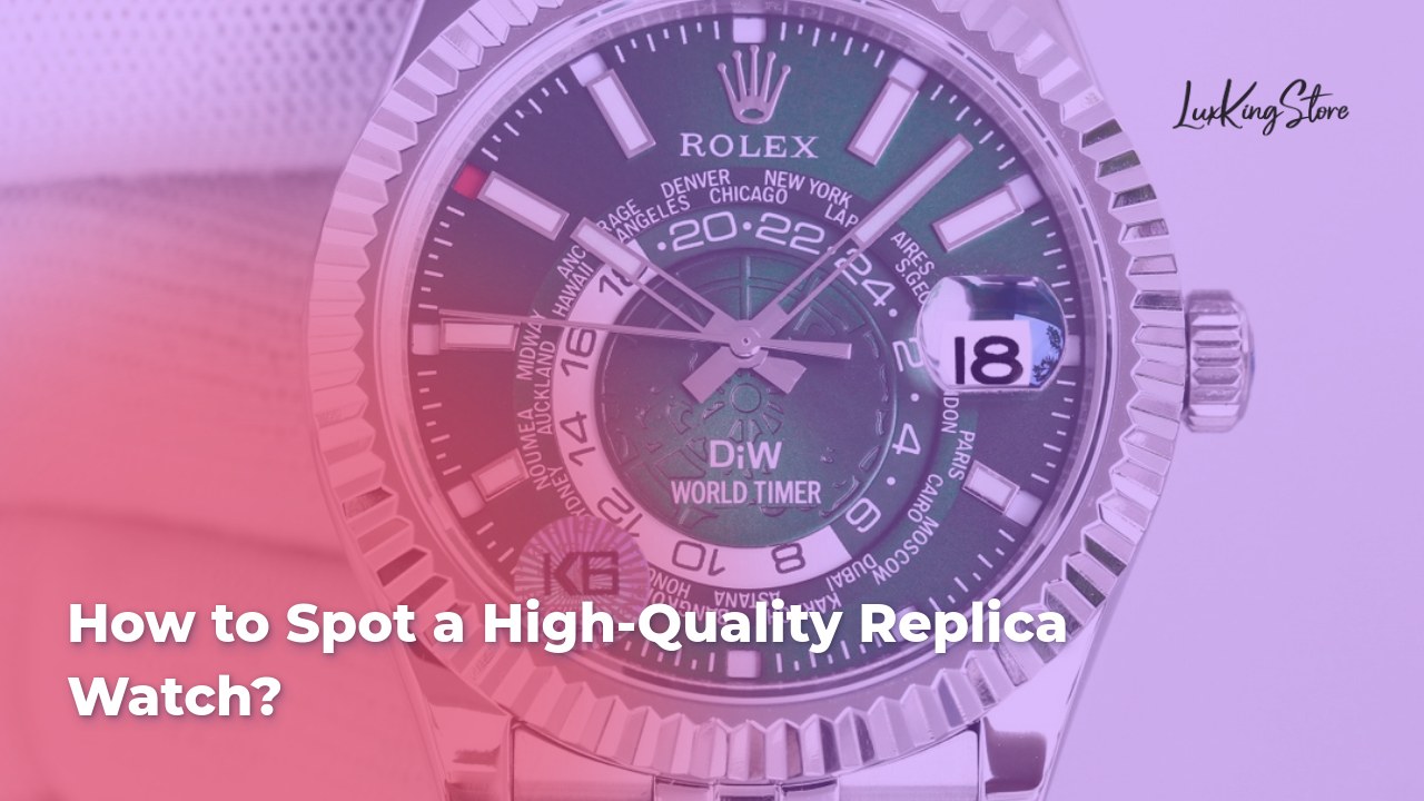 How to Spot a High-Quality Replica Watch
