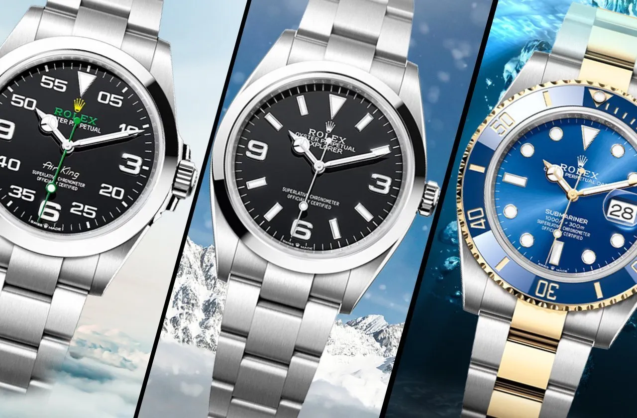 Comparison of popular 1:1 Rolex replica models in 2025