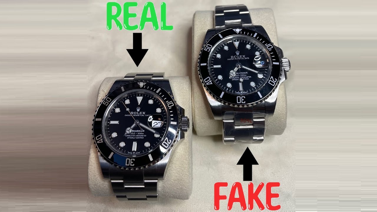 How to identify a rolex super clone vs fake