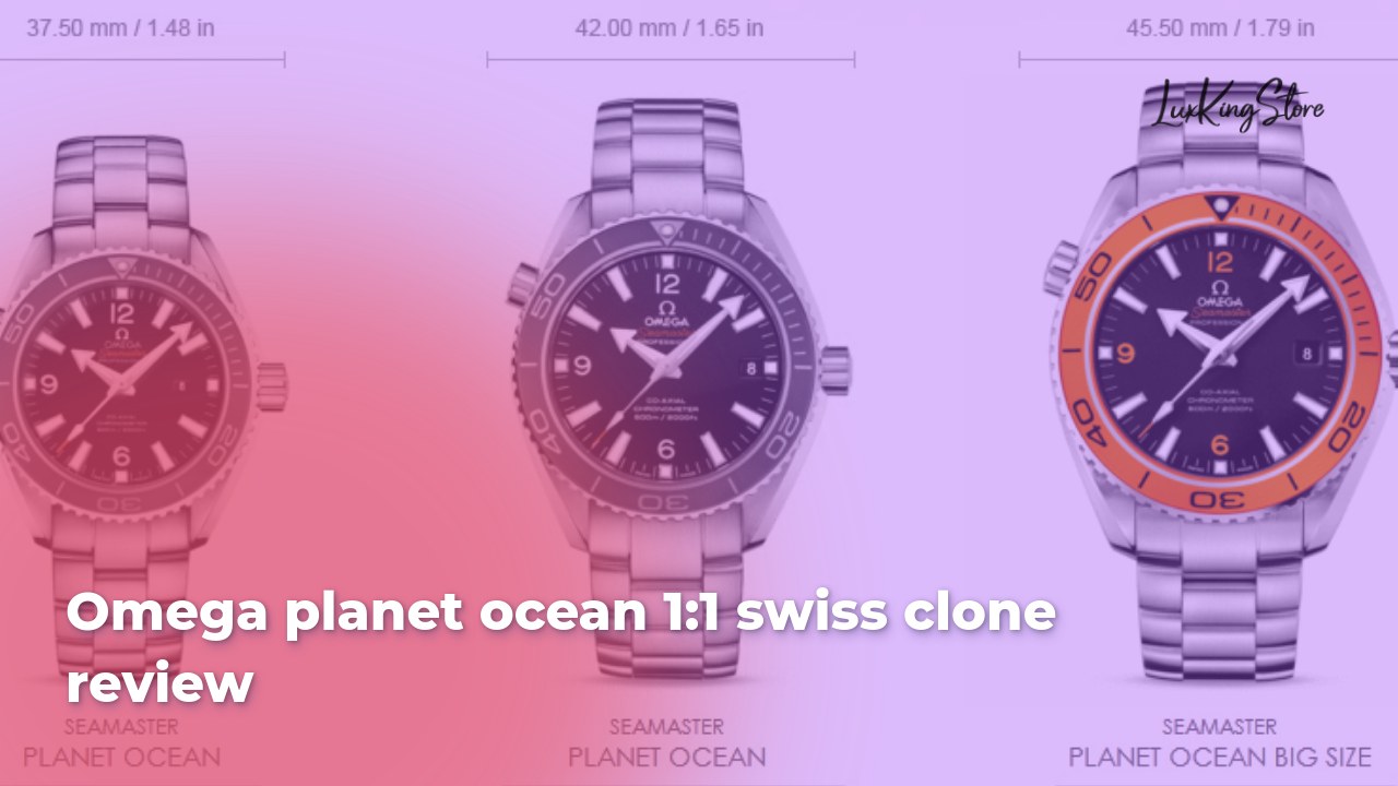 Omega Planet Ocean 1:1 Swiss Clone Review