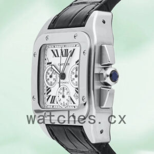 Cartier Santos W20090X8 Men’s 42mm Automatic White Dial Replica Watches