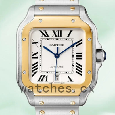 Cartier Santos 39mm W2SA0009 Men’s Automatic White Dial Replica Watches