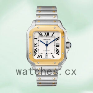 Cartier Santos 39mm W2SA0009 Men’s Automatic White Dial Replica Watches