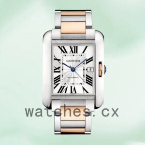 Cartier Tank Anglaise Men’s W5310006 36mm Silver-tone Quartz Replica Watches