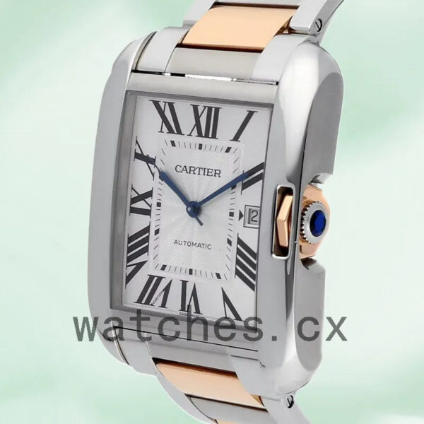 Cartier Tank Anglaise Men’s W5310006 36mm Silver-tone Quartz Replica Watches