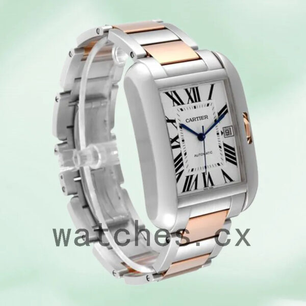 Cartier Tank Anglaise Men’s W5310006 36mm Silver-tone Quartz Replica Watches