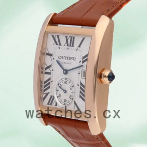 Cartier Tank MC Men’s W5330001 36mm Rose Gold-tone Replica Watches
