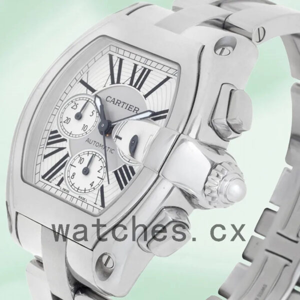 Cartier Roadster W62019X6 41mm Men’s Bracelet Replica Watches