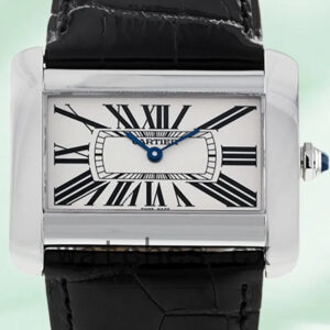 Cartier Tank Divan Men’s W6300655 40mm Silver-tone Quartz Replica Watches