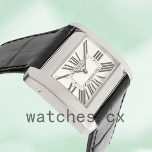 Cartier Tank Divan Men’s W6300655 40mm Silver-tone Quartz Replica Watches