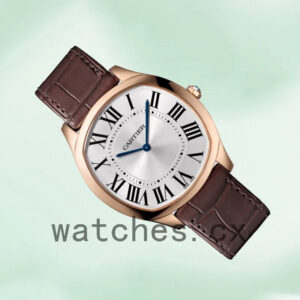 Cartier Drive 41mm Men’s WGNM0006 Silver Dial Replica Watches