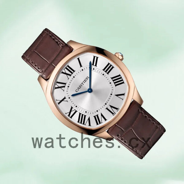 Cartier Drive 41mm Men’s WGNM0006 Silver Dial Replica Watches