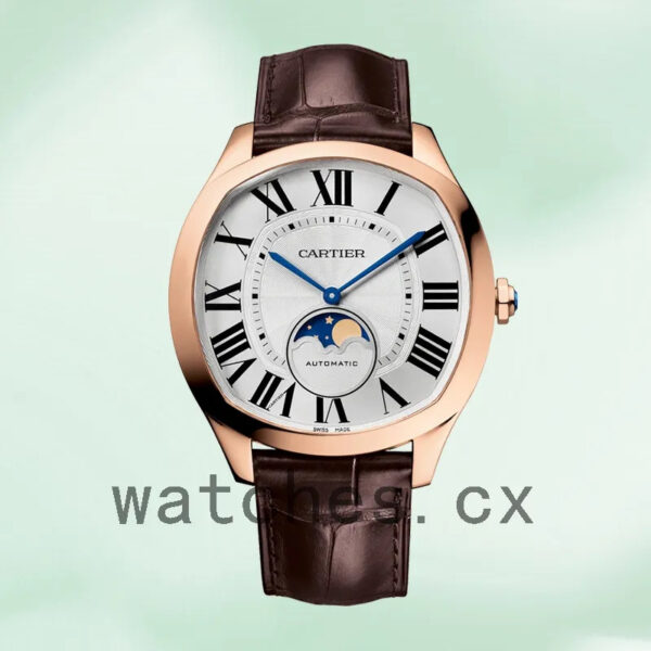 Cartier Drive 40mm Men’s WGNM0018 Silver Dial Automatic Replica Watches