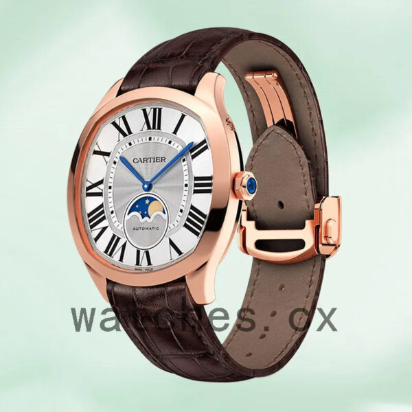 Cartier Drive 40mm Men’s WGNM0018 Silver Dial Automatic Replica Watches