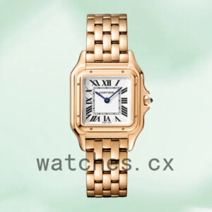 Cartier Panthere WGPN0007 Ladies 27mm Bracelet Rose Gold-tone Replica Watches
