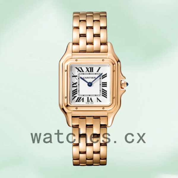 Cartier Panthere WGPN0007 Ladies 27mm Bracelet Rose Gold-tone Replica Watches