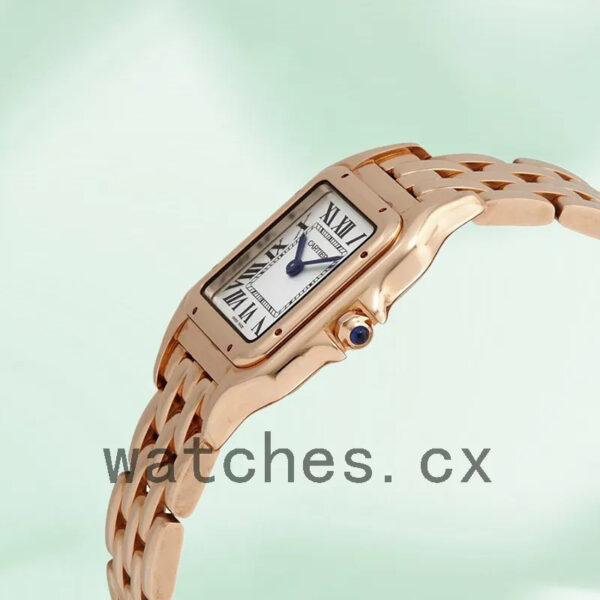 Cartier Panthere WGPN0007 Ladies 27mm Bracelet Rose Gold-tone Replica Watches